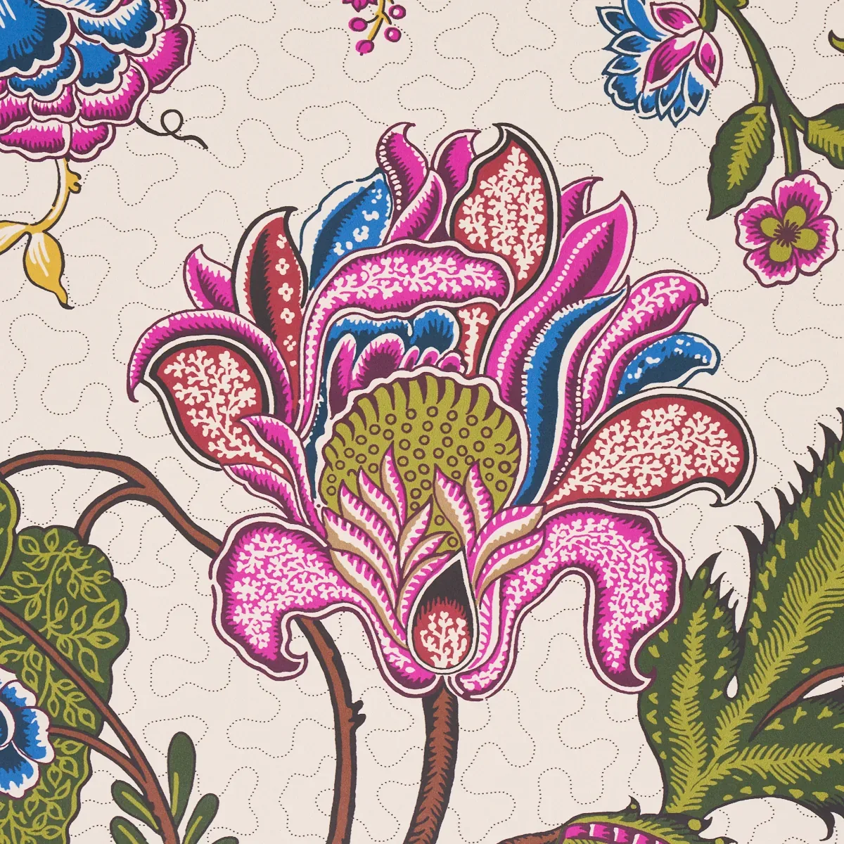 SINHALA SIDEWALL JEWEL Schumacher Wallpaper wallpaper - SKU 5006614