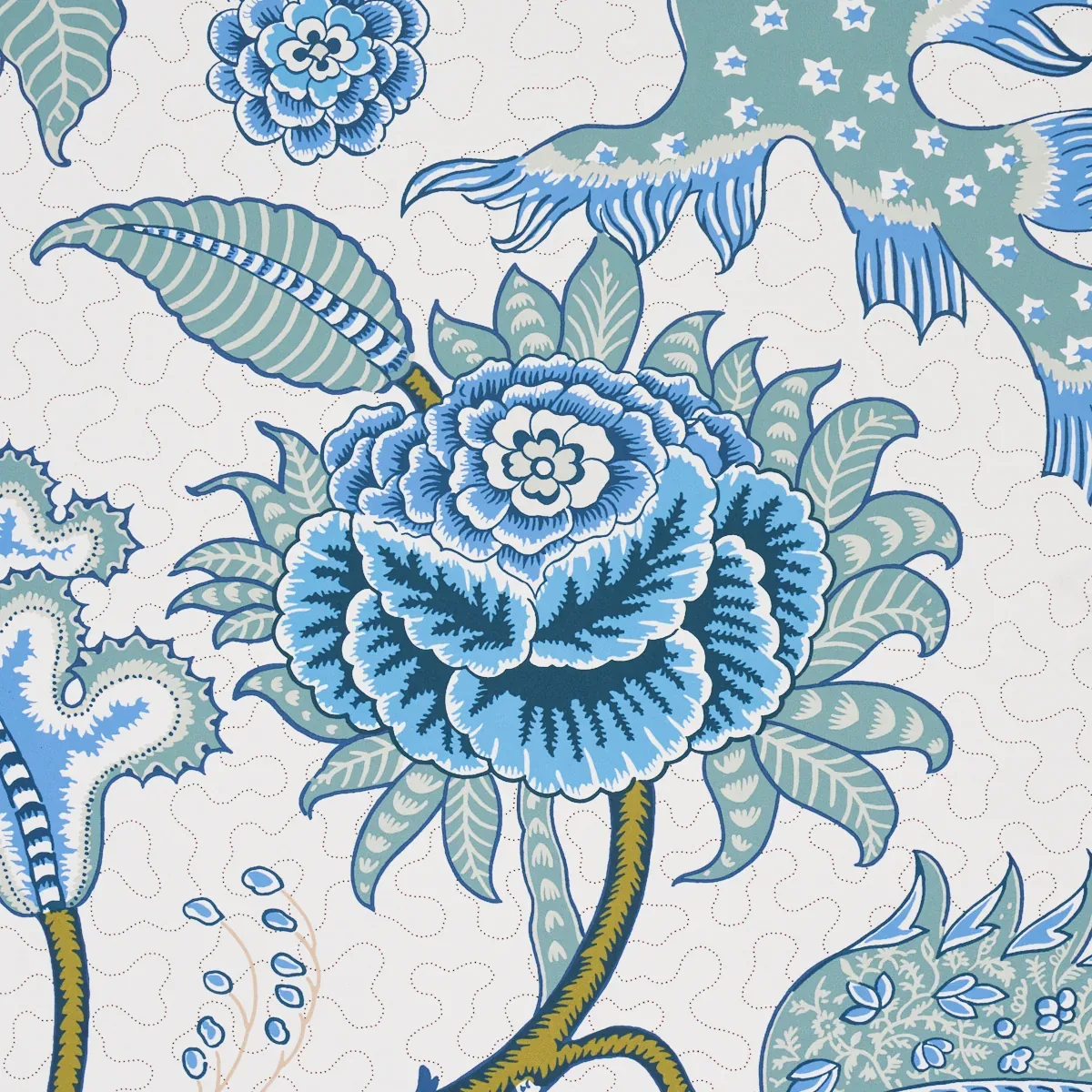 SINHALA SIDEWALL SKY Schumacher Wallpaper wallpaper - SKU 5006612