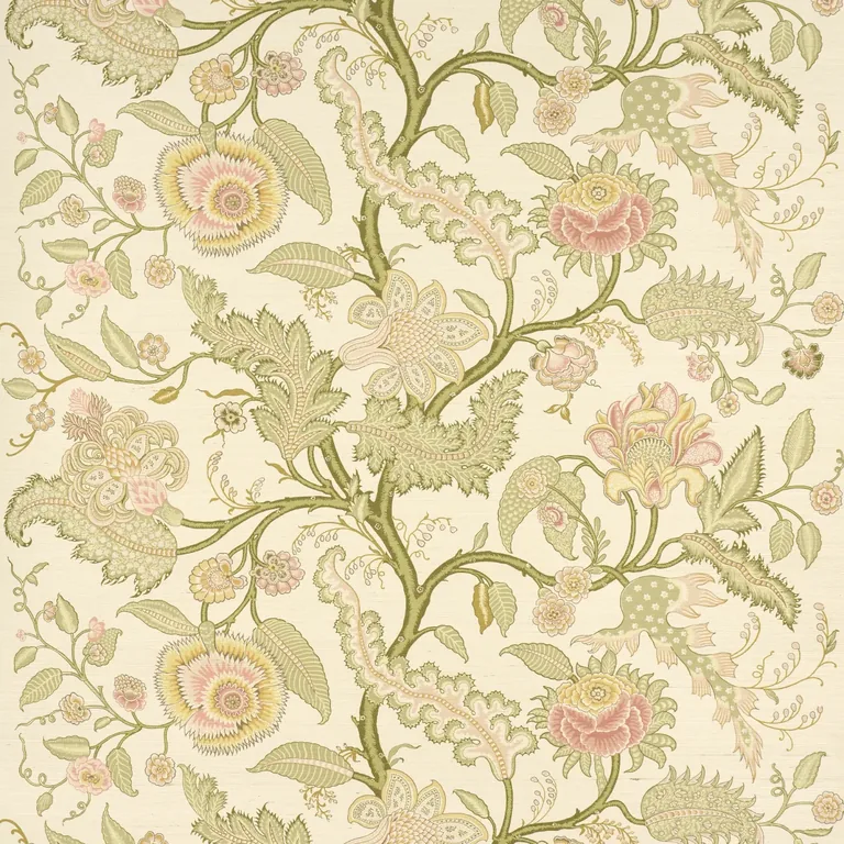 Schumacher SINHALA SISAL wallpaper