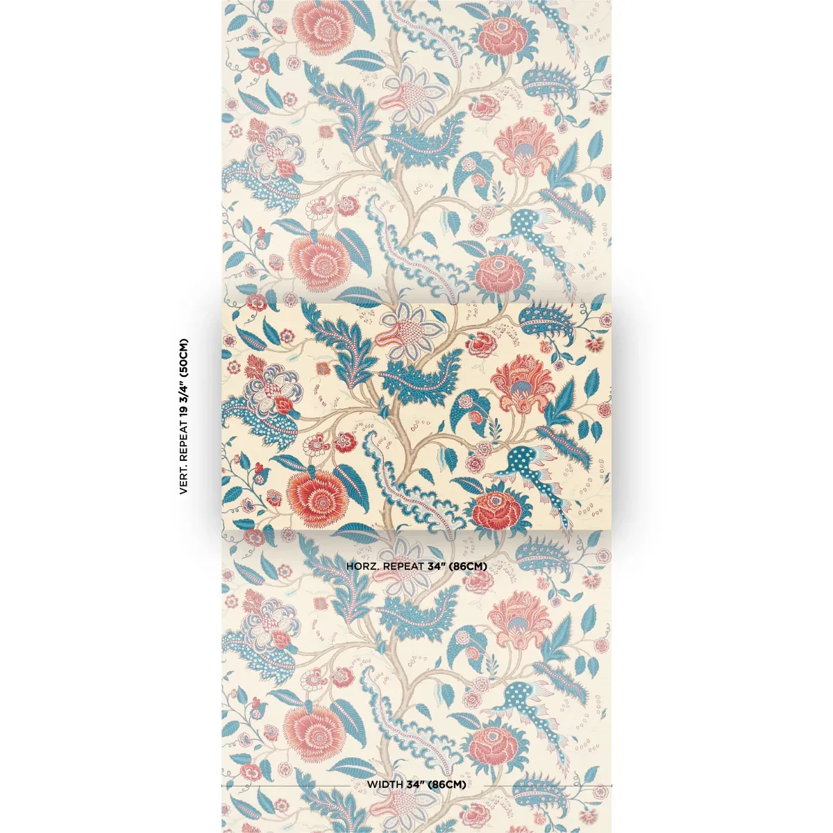 SINHALA SISAL ROUGE & INDIGO Schumacher Wallpaper wallpaper - SKU 5016691
