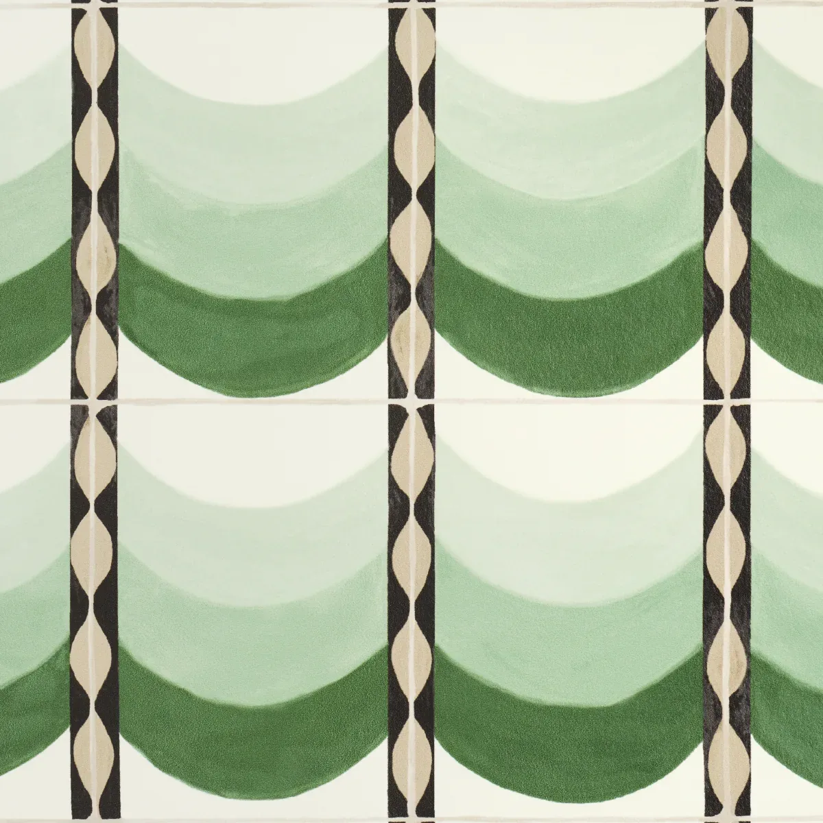 SINTRA GREEN Schumacher Wallpaper wallpaper - SKU 5015351