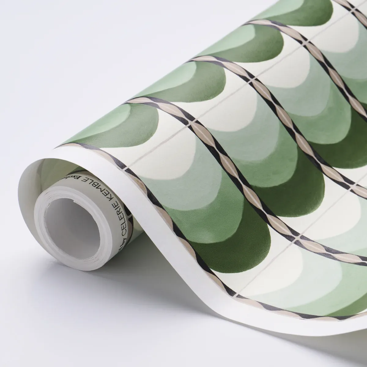 SINTRA GREEN Schumacher Wallpaper wallpaper - SKU 5015351