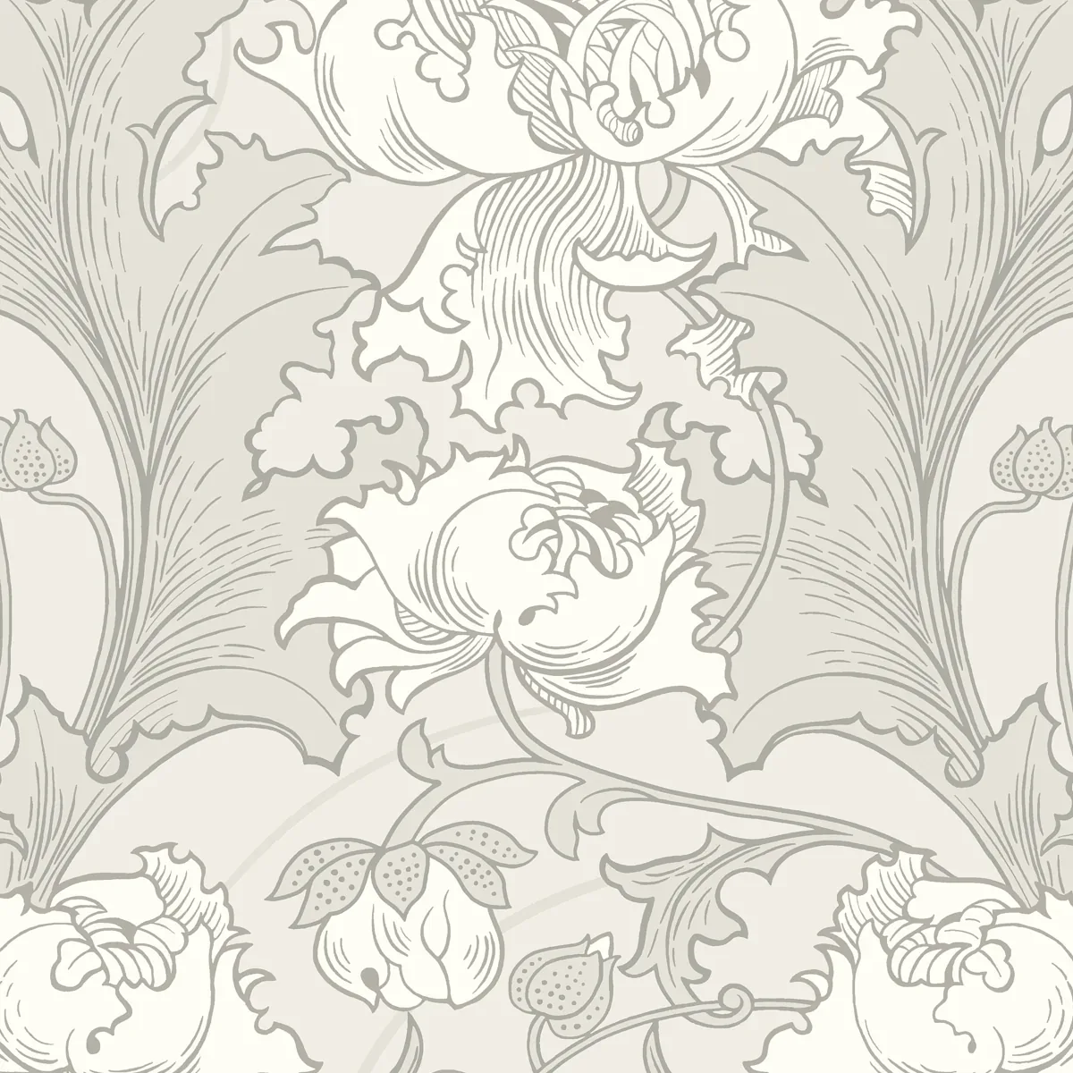 SIRI GREY Schumacher Wallpaper wallpaper - SKU 4540