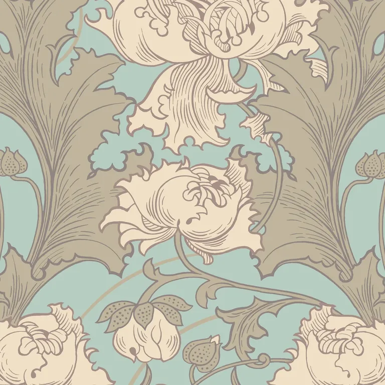 Schumacher SIRI wallpaper, color MINERAL, SKU 4538