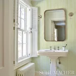 SKETCHED STRIPE - NATURAL Schumacher Wallpaper | Wallpaper T SKETCHED STRIPE NATURAL Schumacher Wallpaper wallpaper - SKU 5011540