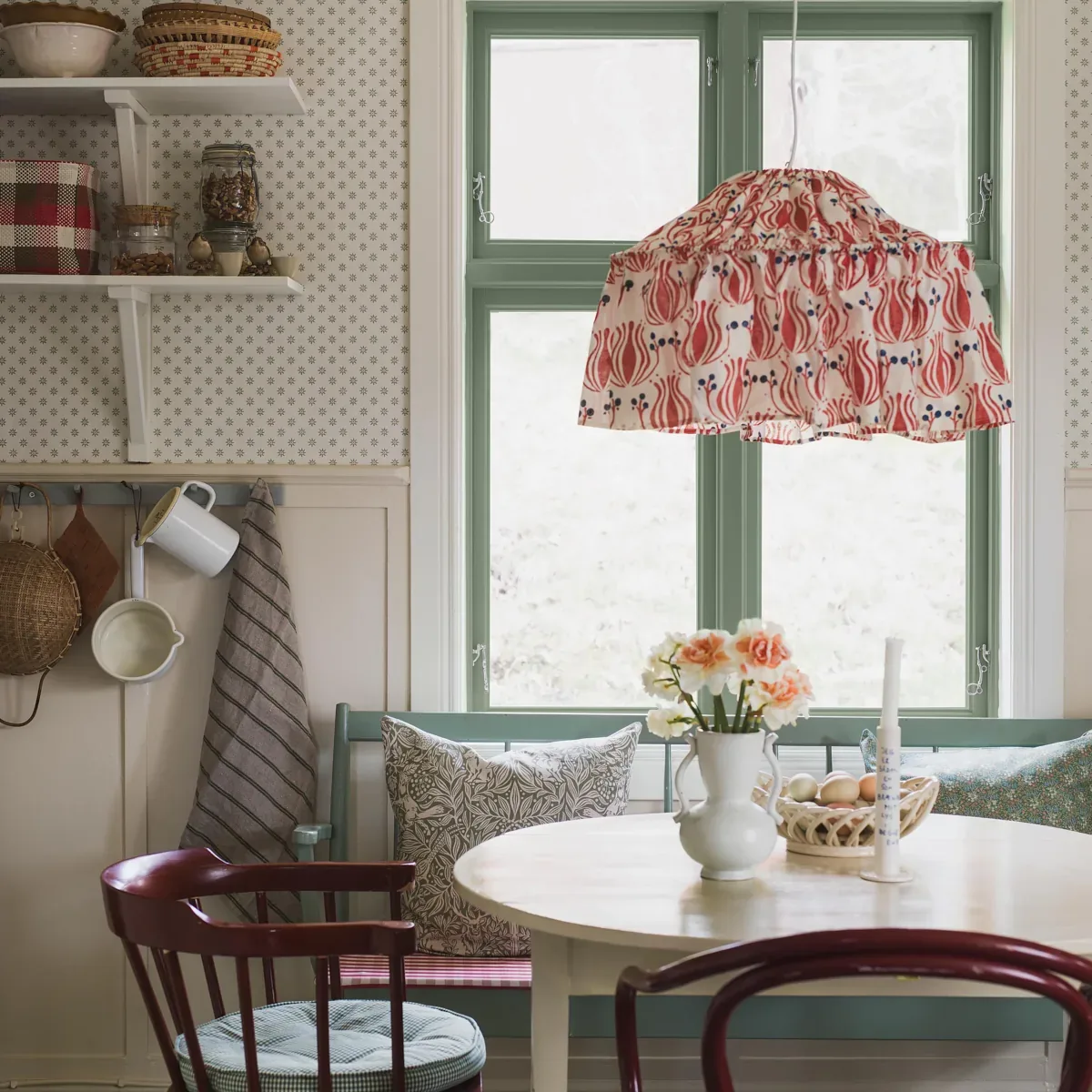 SKOGSSTJÄRNA GREEN Schumacher Wallpaper wallpaper - SKU 5809