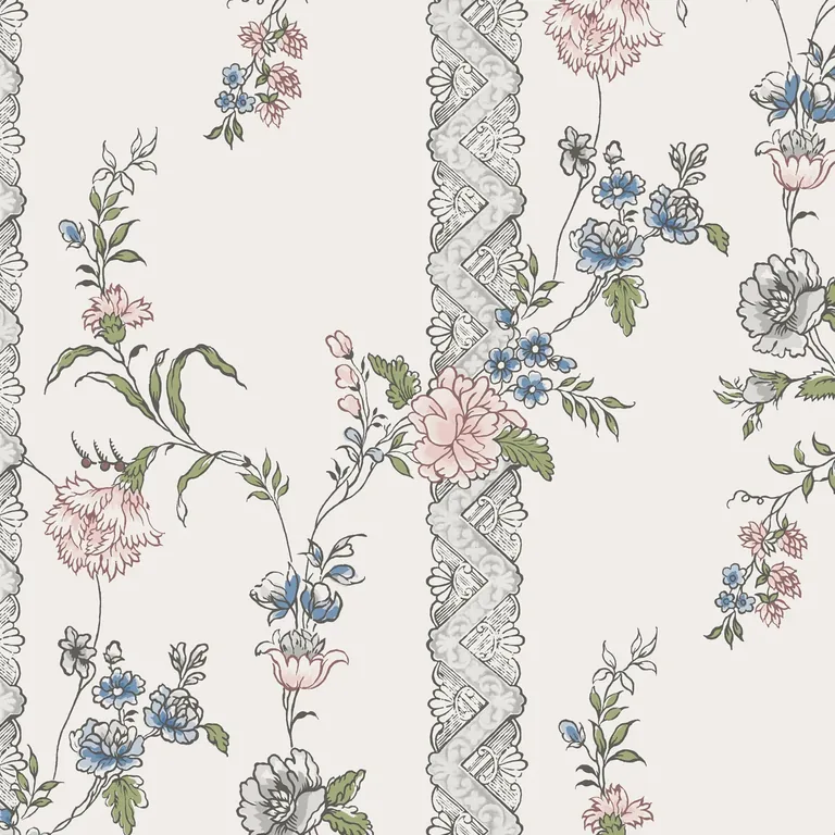 Schumacher SLOTTSTEATERN wallpaper, color MULTI, SKU 4507