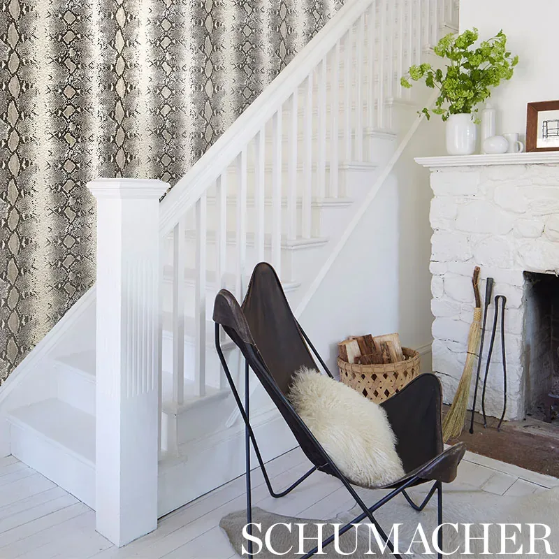 SNAKE CHARMER MINERAL Schumacher Wallpaper wallpaper - SKU 5008183