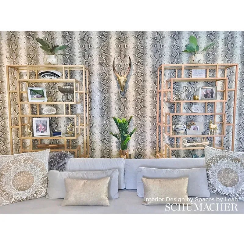 SNAKE CHARMER - SAND Schumacher Wallpaper | Wallpaper Twins SNAKE CHARMER SAND Schumacher Wallpaper wallpaper - SKU 5008181