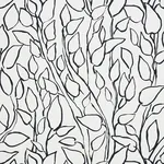 SOLANDRA VINE BLACK Schumacher Wallpaper wallpaper - SKU 5010071