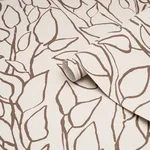 SOLANDRA VINE BROWN Schumacher Wallpaper wallpaper - SKU 5010074