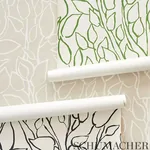 SOLANDRA VINE LEAF Schumacher Wallpaper wallpaper - SKU 5010070