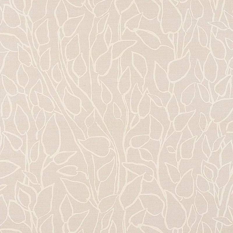 SOLANDRA VINE SISAL GREY Schumacher Wallpaper wallpaper - SKU 5013040
