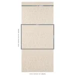 SOLANDRA VINE SISAL GREY Schumacher Wallpaper wallpaper - SKU 5013040