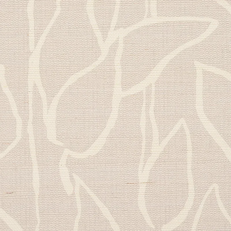 SOLANDRA VINE SISAL GREY Schumacher Wallpaper wallpaper - SKU 5013040