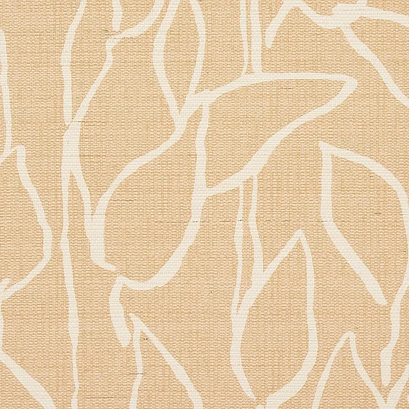 SOLANDRA VINE SISAL STRAW Schumacher Wallpaper wallpaper - SKU 5013042