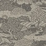 SOLÄNGEN CHARCOAL Schumacher Wallpaper wallpaper - SKU 5831