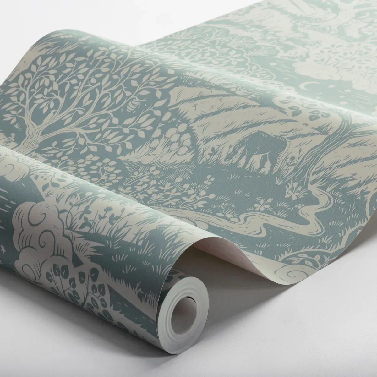 SOLÄNGEN SLATE Schumacher Wallpaper wallpaper - SKU 5828