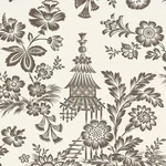 SONG GARDEN COCOA Schumacher Wallpaper wallpaper - SKU 5007032