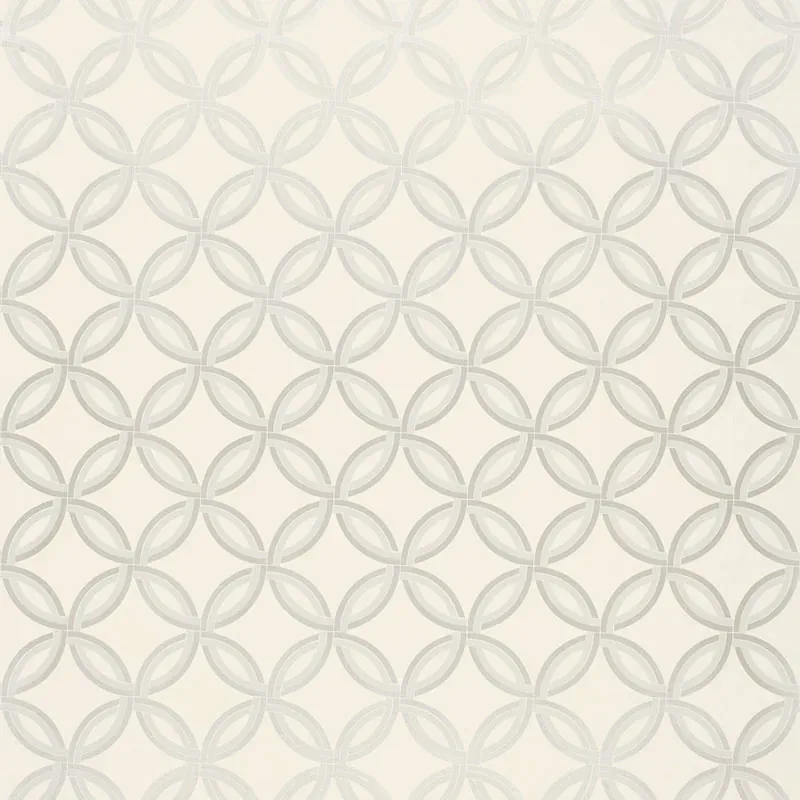 SPHERICA SILVER Schumacher Wallpaper wallpaper - SKU 5005131