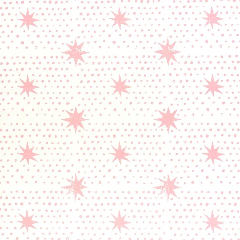 Spot & Star PINK Schumacher Wallpaper wallpaper - SKU 5011172