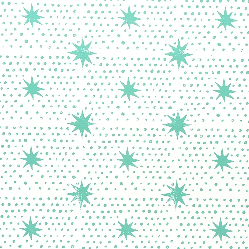Spot & Star SEAGLASS Schumacher Wallpaper wallpaper - SKU 5011171