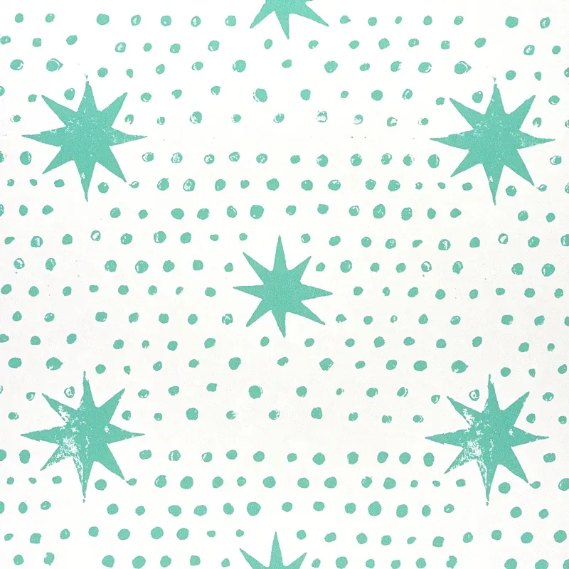 Spot & Star SEAGLASS Schumacher Wallpaper wallpaper - SKU 5011171