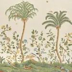 SPOTSWOOD CREWEL 2 PANEL SET SAGE Schumacher Wallpaper wallpaper - SKU 5017321
