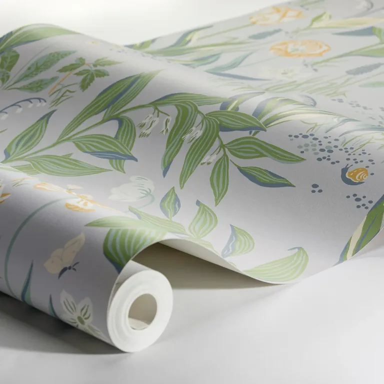 Schumacher SPRING GARDEN wallpaper, color LEAF MULTI, SKU 7220