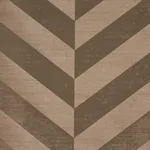 STAGGERED CHEVRON SISAL BROWN Schumacher Wallpaper wallpaper - SKU 5016561