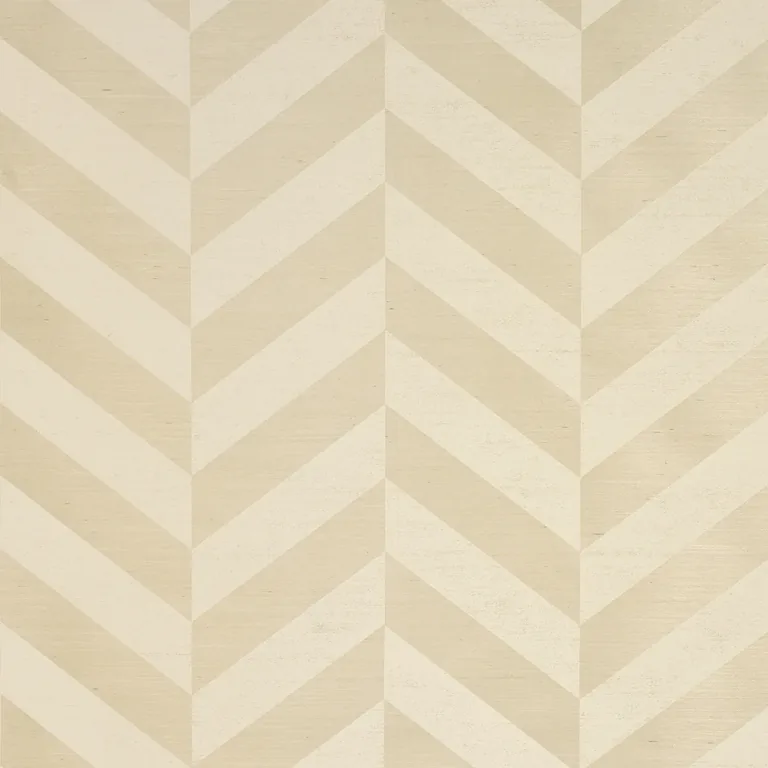 Schumacher STAGGERED CHEVRON SISAL wallpaper