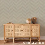 STAGGERED CHEVRON SISAL - IVORY Schumacher Wallpaper | Wallp STAGGERED CHEVRON SISAL IVORY Schumacher Wallpaper wallpaper - SKU 5016560