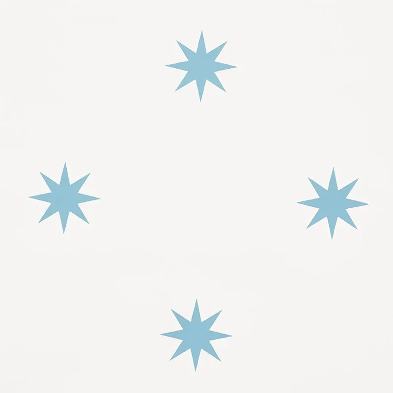 STARGAZE BLUE Schumacher Wallpaper wallpaper - SKU 5009601
