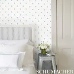 STARGAZE BLUE Schumacher Wallpaper wallpaper - SKU 5009601