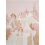 STEPS PANEL SET - ROSE & CAMEL Schumacher Wallpaper | Wallpa STEPS PANEL SET ROSE & CAMEL Schumacher Wallpaper wallpaper - SKU 5011101