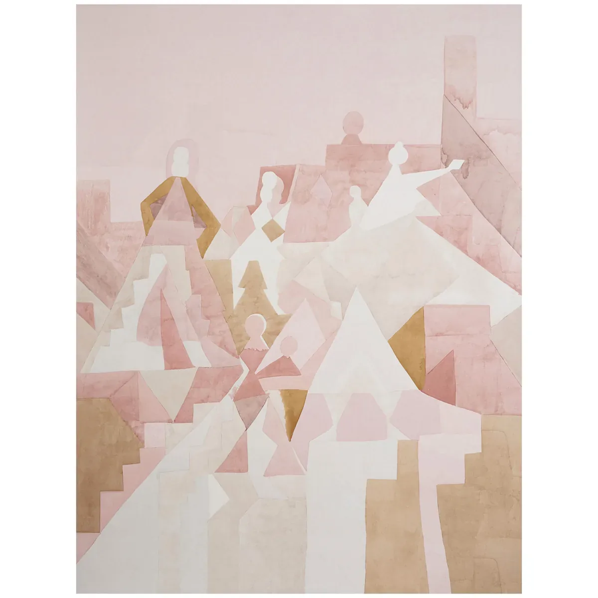 5011101 | STEPS PANEL SET – ROSE & CAMEL