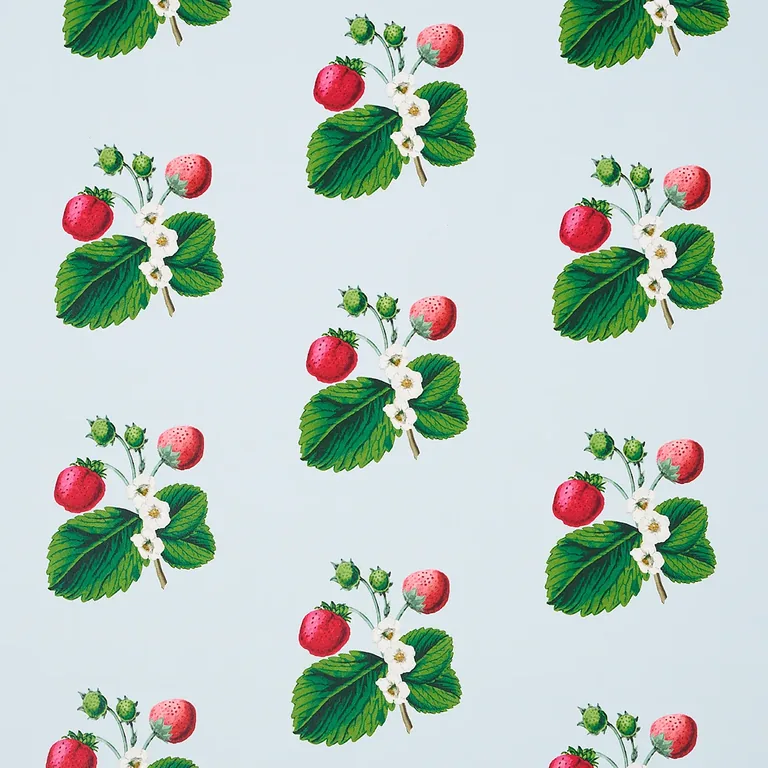Schumacher STRAWBERRY HILL wallpaper