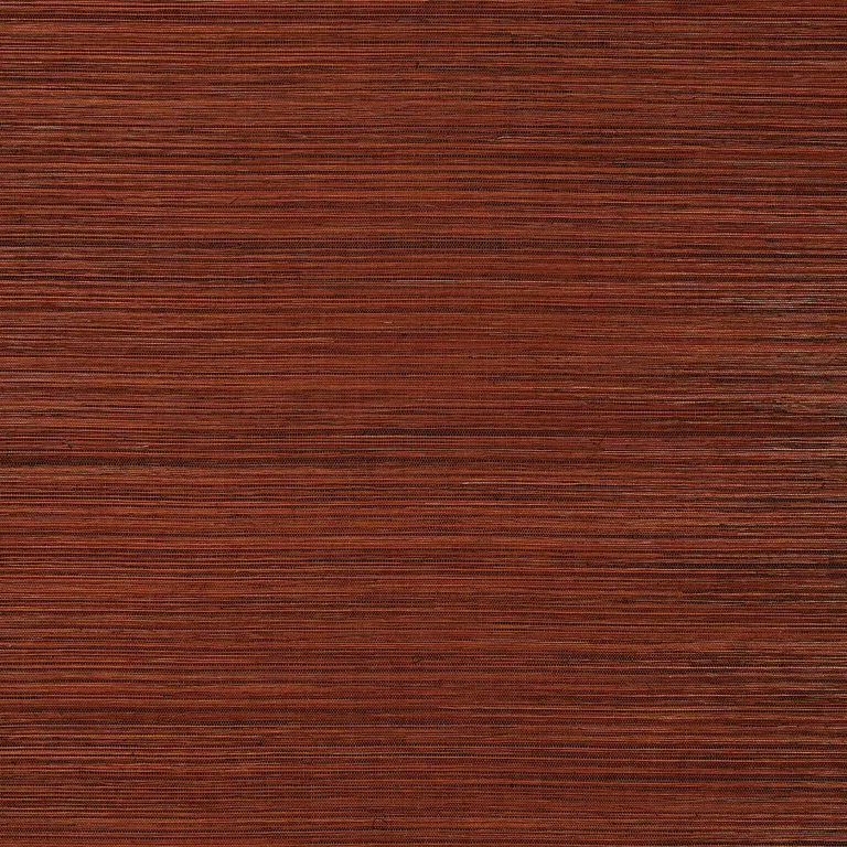 Schumacher STRIE SISAL wallpaper, color BURNT ORANGE, SKU 5000724