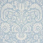 SUFFOLK DAMASK - BLUE Schumacher Wallpaper | Wallpaper Twins SUFFOLK DAMASK BLUE Schumacher Wallpaper wallpaper - SKU 5017721