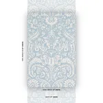SUFFOLK DAMASK - BLUE Schumacher Wallpaper | Wallpaper Twins SUFFOLK DAMASK BLUE Schumacher Wallpaper wallpaper - SKU 5017721