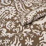 SUFFOLK DAMASK - BROWN Schumacher Wallpaper | Wallpaper Twin SUFFOLK DAMASK BROWN Schumacher Wallpaper wallpaper - SKU 5017720