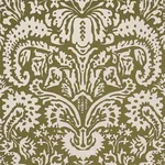 SUFFOLK DAMASK - OLIVE Schumacher Wallpaper | Wallpaper Twin SUFFOLK DAMASK OLIVE Schumacher Wallpaper wallpaper - SKU 5016242