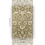 SUFFOLK DAMASK - OLIVE Schumacher Wallpaper | Wallpaper Twin SUFFOLK DAMASK OLIVE Schumacher Wallpaper wallpaper - SKU 5016242