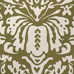 SUFFOLK DAMASK - OLIVE Schumacher Wallpaper | Wallpaper Twin SUFFOLK DAMASK OLIVE Schumacher Wallpaper wallpaper - SKU 5016242