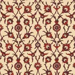 SULTAN'S TRELLIS POMEGRANATE Schumacher Wallpaper wallpaper - SKU 5006702