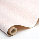 SUNDA HAND BLOCKED PRINT - BLUSH Schumacher Wallpaper | Wall SUNDA HAND BLOCKED PRINT BLUSH Schumacher Wallpaper wallpaper - SKU 5011224