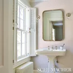 SUNDA HAND BLOCKED PRINT - BLUSH Schumacher Wallpaper | Wall SUNDA HAND BLOCKED PRINT BLUSH Schumacher Wallpaper wallpaper - SKU 5011224