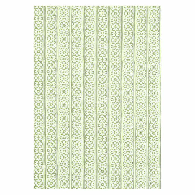 SUNDA HAND BLOCKED PRINT LEAF Schumacher Wallpaper wallpaper - SKU 5011220