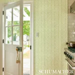 SUNDA HAND BLOCKED PRINT - LEAF Schumacher Wallpaper | Wallp SUNDA HAND BLOCKED PRINT LEAF Schumacher Wallpaper wallpaper - SKU 5011220