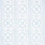 SUNDA HAND BLOCKED PRINT - SKY Schumacher Wallpaper | Wallpa SUNDA HAND BLOCKED PRINT SKY Schumacher Wallpaper wallpaper - SKU 5011223
